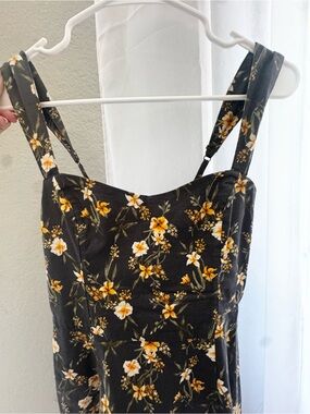 Abercrombie & Fitch Sweetheart Floral Mini Dress